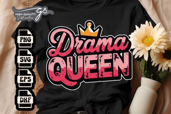Drama Queen Funny Dramatic SVG Graphics and Crafts Review