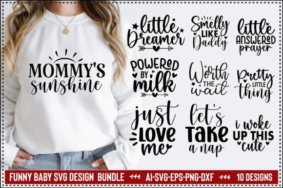Funny Baby Svg Desig Bundle Graphics And Crafts Review