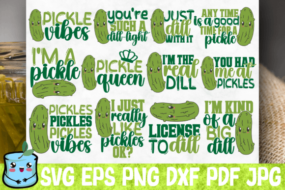 Funny Pickles SVG Bundle Graphics and Crafts Review