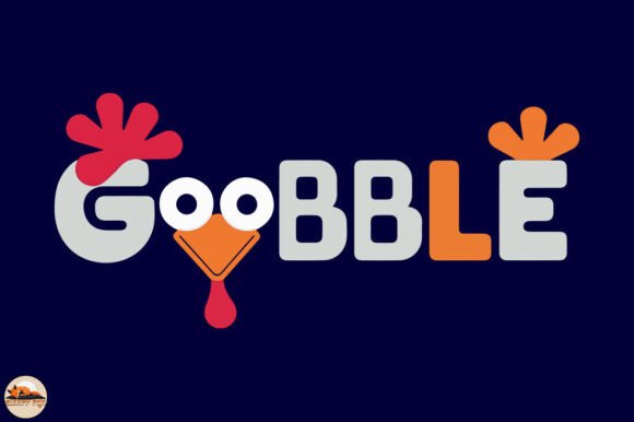 Funny Thanksgiving SVG, Gobble PNG PDF Graphics and Crafts