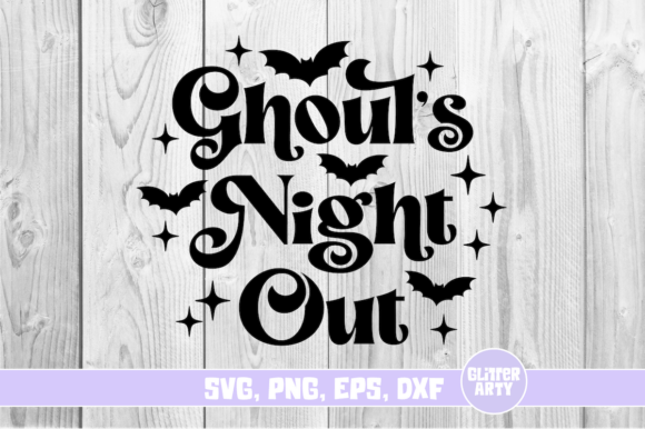 Ghouls Night out - Funny Halloween SVG Graphics and Crafts Review