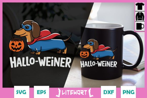 Hallo-Weiner Funny Halloween SVG Graphics and Crafts Review