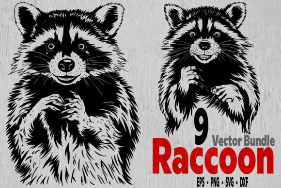 Raccoon Svg Cut File, Funny Peeking Svg Graphics Crafts