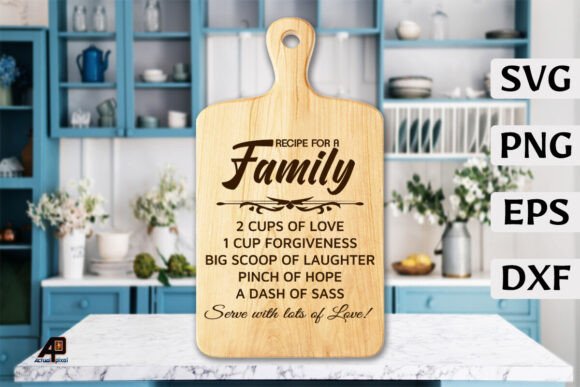 Review: Recipe for Family Funny Quotes SVG PNG