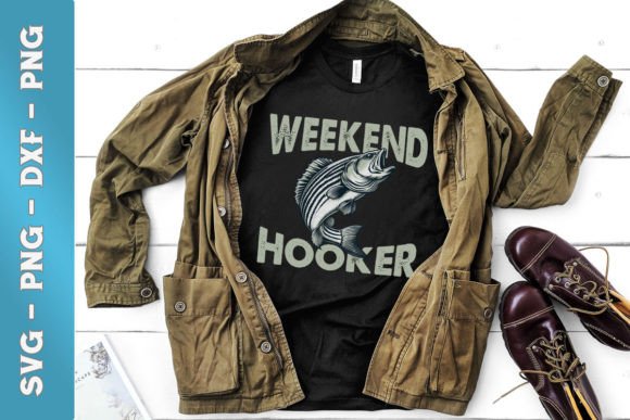 Weekend Hooker Colorful Funny Father SVG Graphics and Crafts